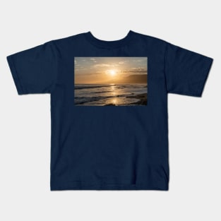 Beautiful Zuma Beach sunset, Malibu Kids T-Shirt